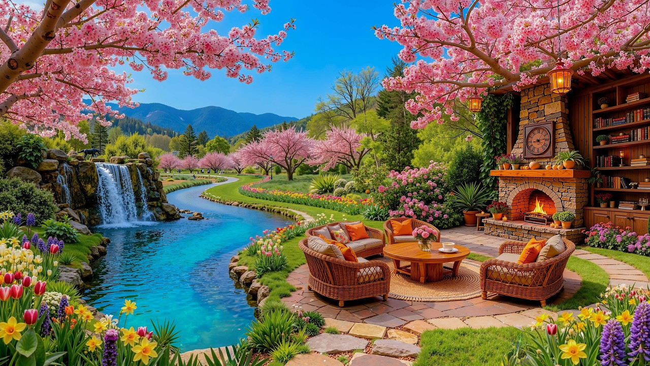 Умиротворяющий утренний джаз 🌸 Нежные джазовые мелодии, наполняющие уют весной