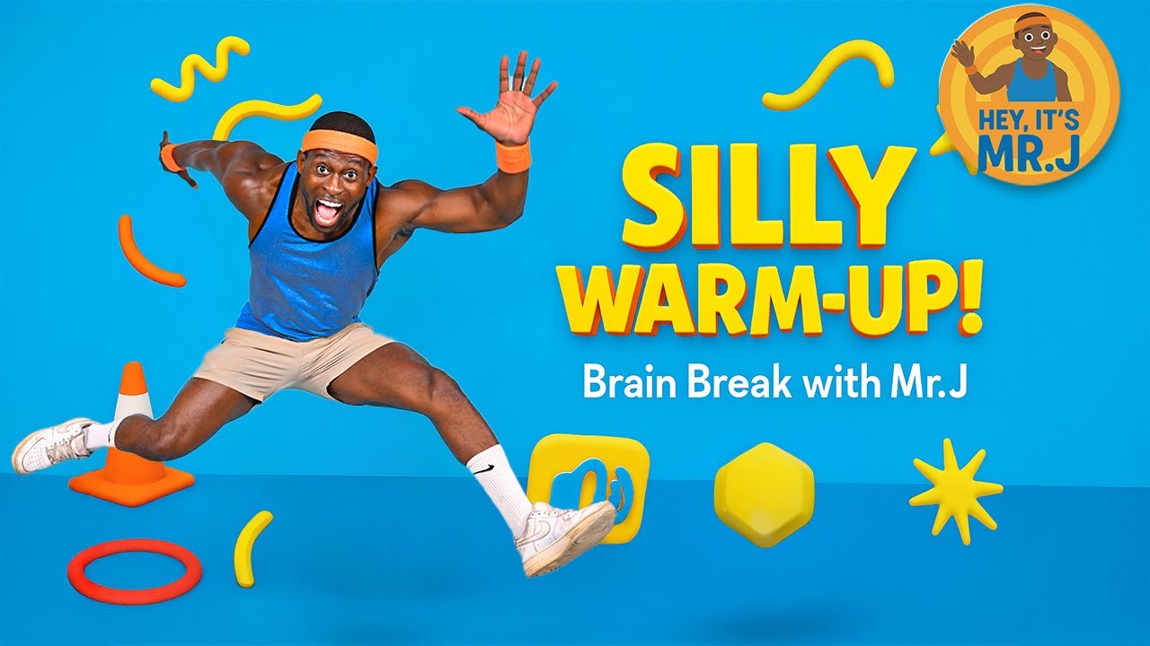 Silly Warm-Up! | Kids Exercise and Brain Break with Mr. J | Fun & Funny Movement Song