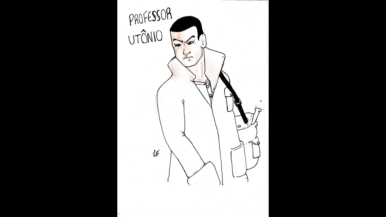 Speed Draw - Professor Ut&ocirc;nio(meninas super poderosas)