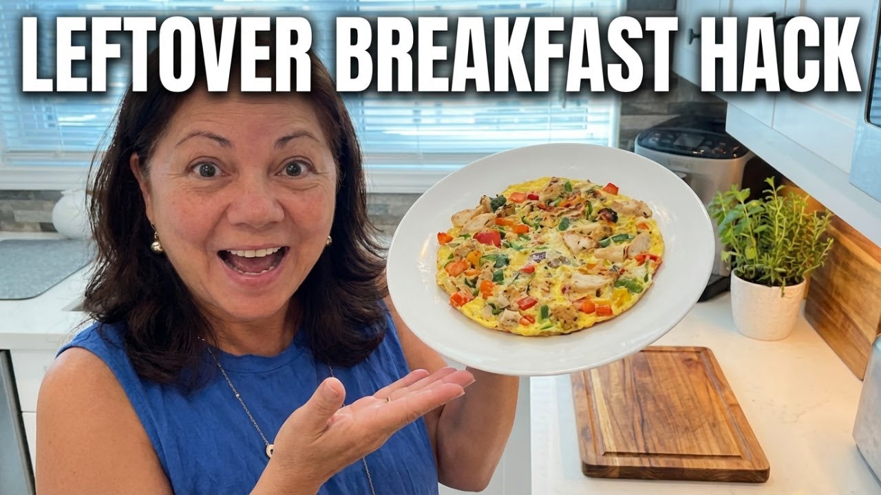 Leftover Dinner To Amazing Breakfast || Simple Budget Cooking