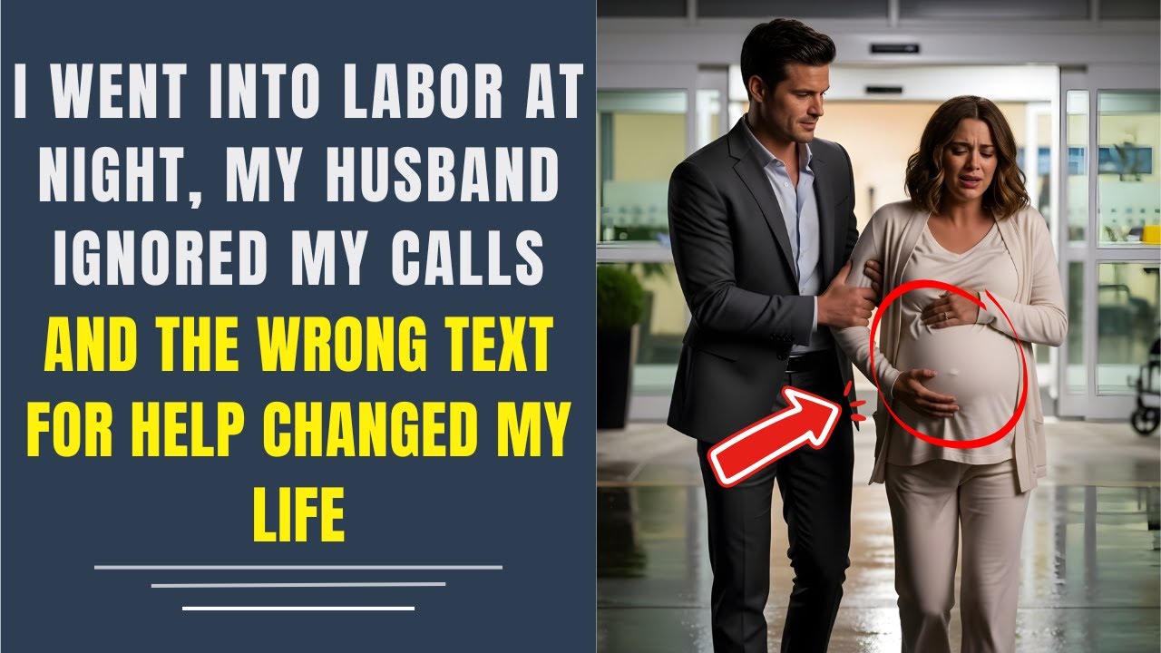 I Went Into Labor at Night, My Husband Ignored My Calls—And the Wrong Text for Help Changed My Life