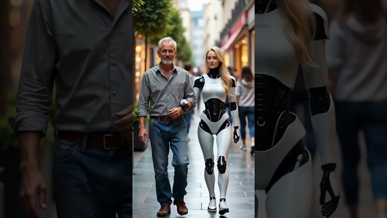 Futuristische weibliche Roboter | Sci-Fi-KI-Design der Zukunft | Werden Roboter so aussehen? 70