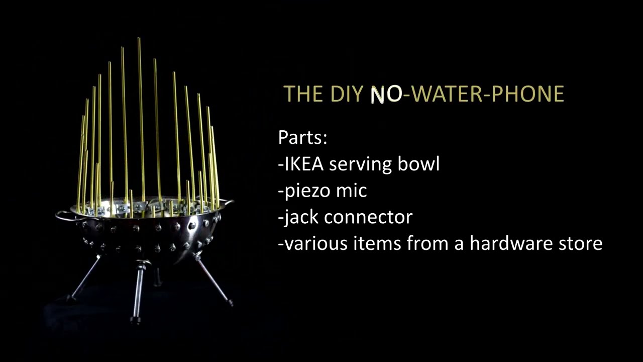 DIY Water Phone