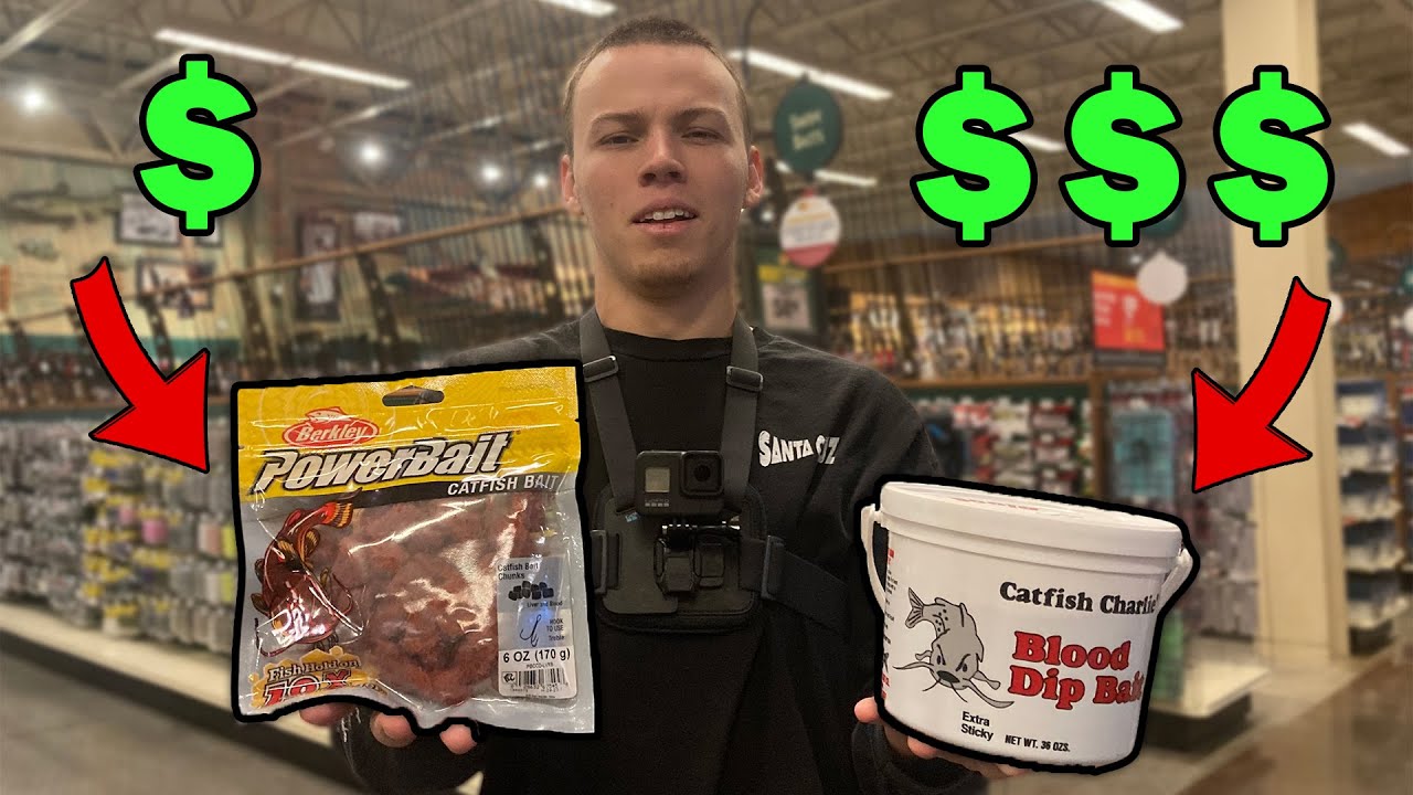 Testing The CHEAPEST & MOST EXPENSIVE Catfish Baits