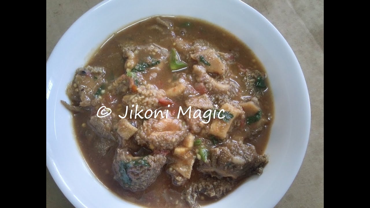 Matumbo Stew (Tripe) - Kenyan Matumbo Recipe - Jikoni Magic