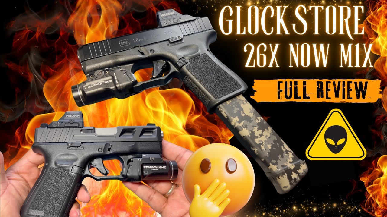 Обзор GlockStore 26X Now M1X | Честный опыт стрельбы и результаты на полигоне