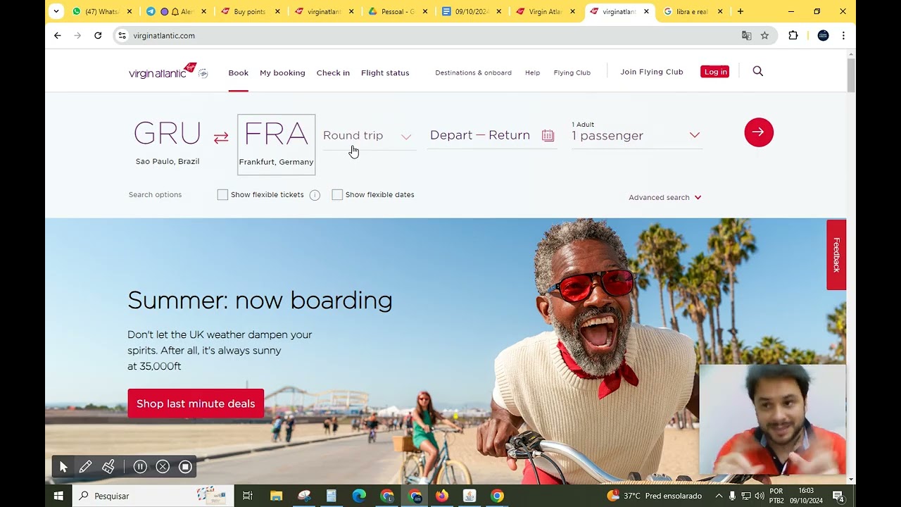 Executiva para Europa por R$ 3030,00 com milhas da Virgin Atlantic - Voando com a Air France