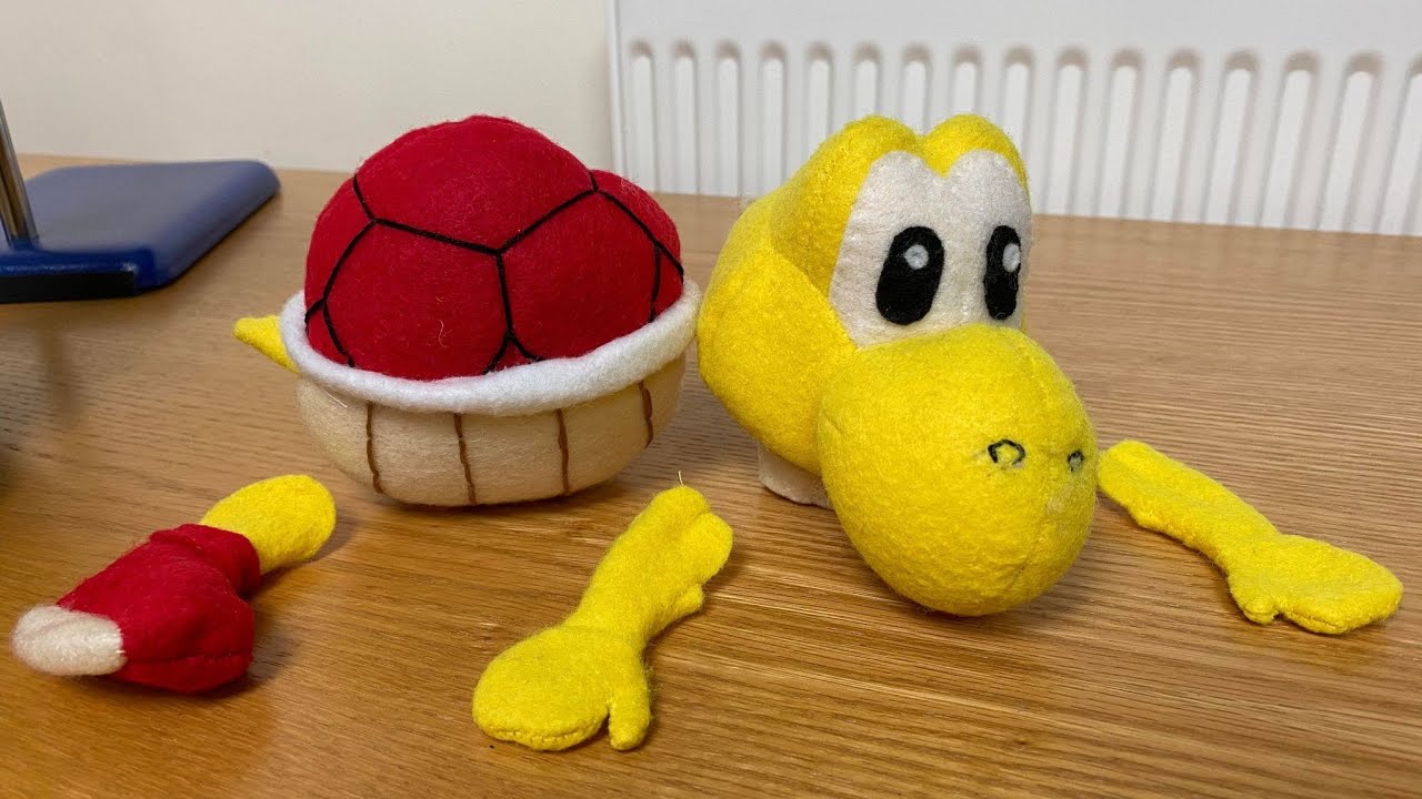 New Koopa in the Castle (Koopa Plush Tutorial)