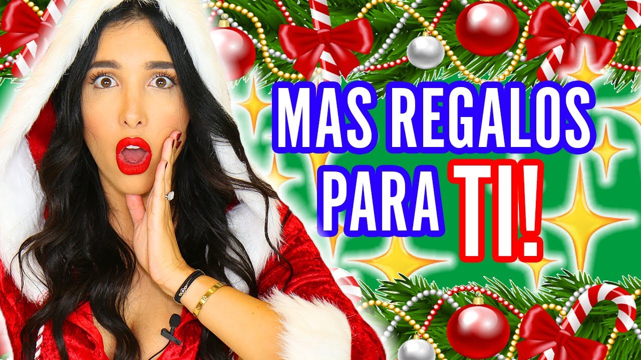 MEGA SORTEO De Navidad PARTE 2!! 🎁 3 PREMIOS M&Aacute;S! IPHONE 8 MAQUILLAJE Y M&Aacute;S #FelizNavidadAmorcitos 😍