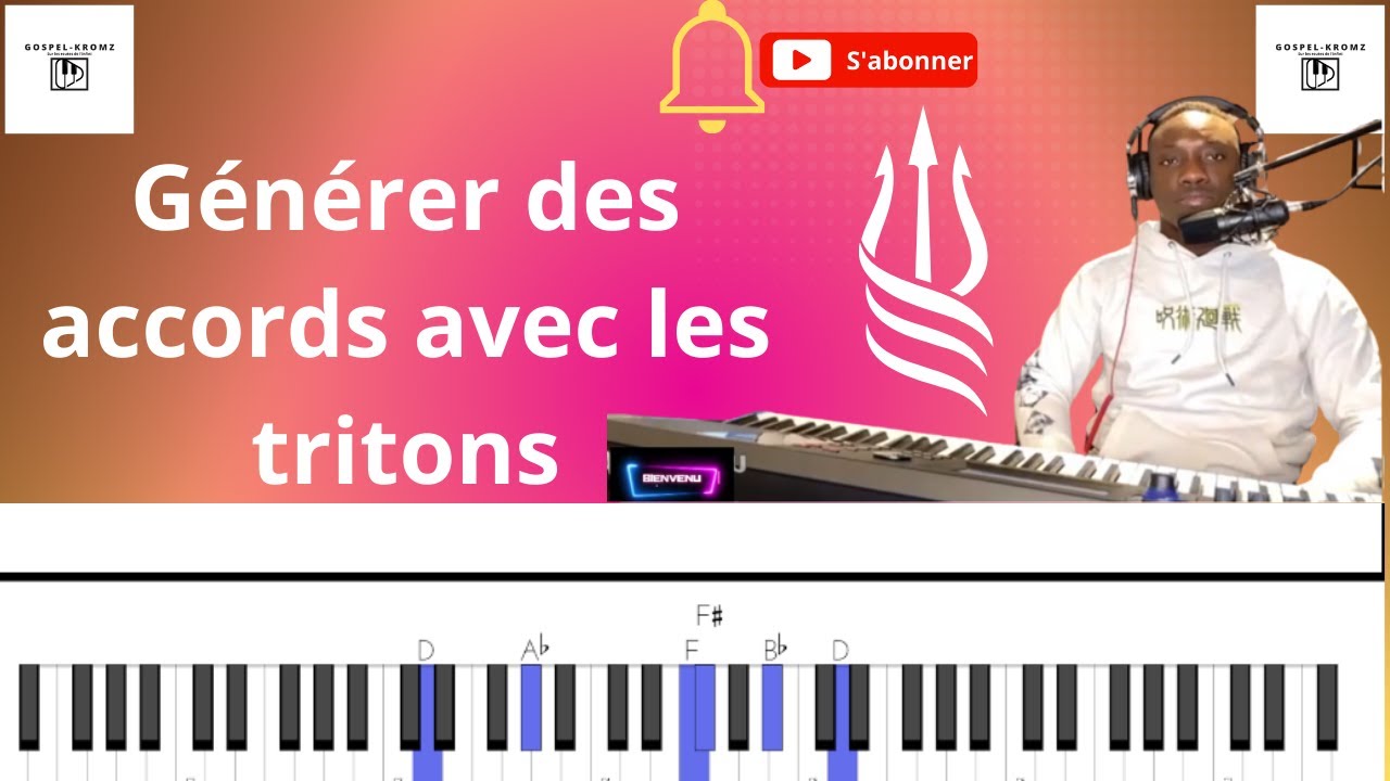 Les tritons expliqués au piano