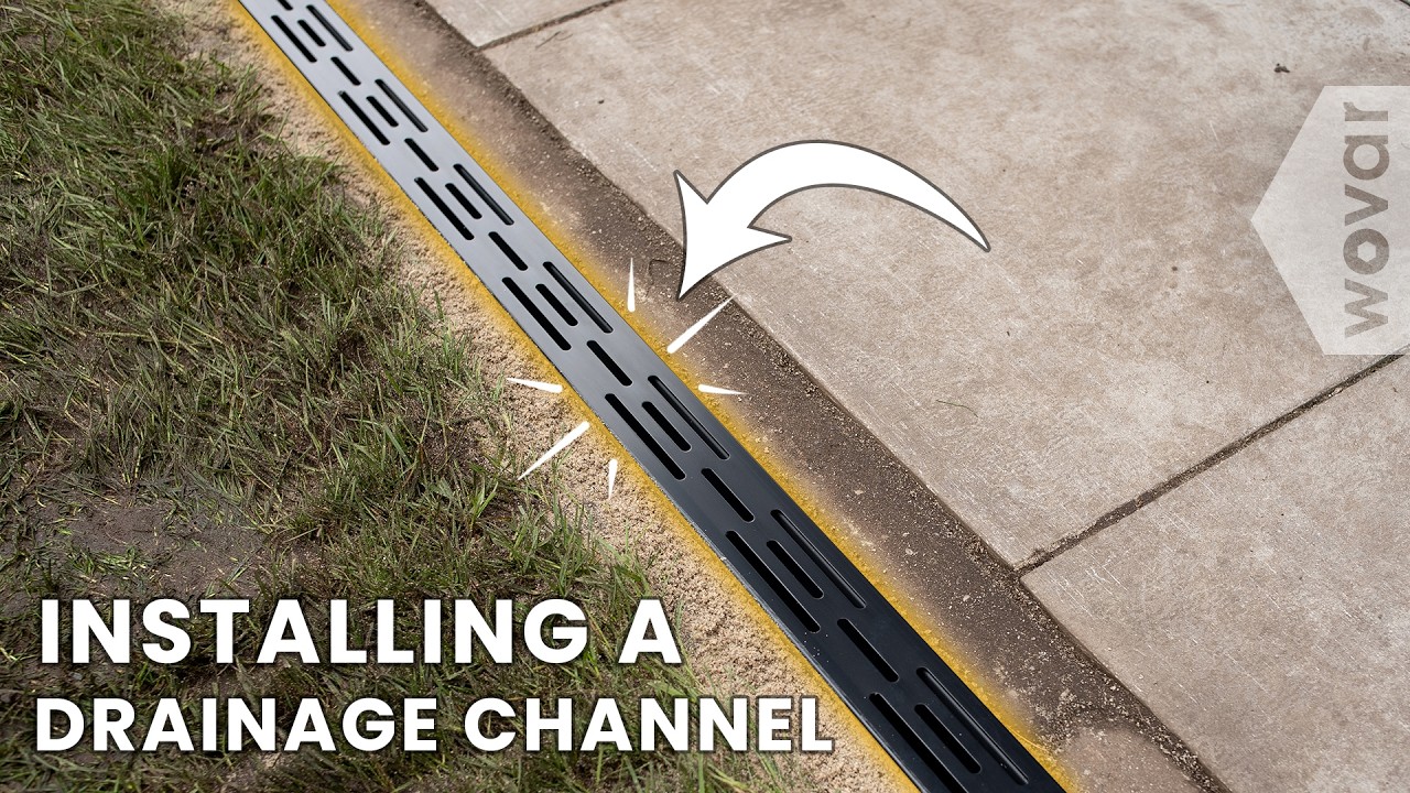 How to Install Channel Drainage: Linear Drain Installation Guide