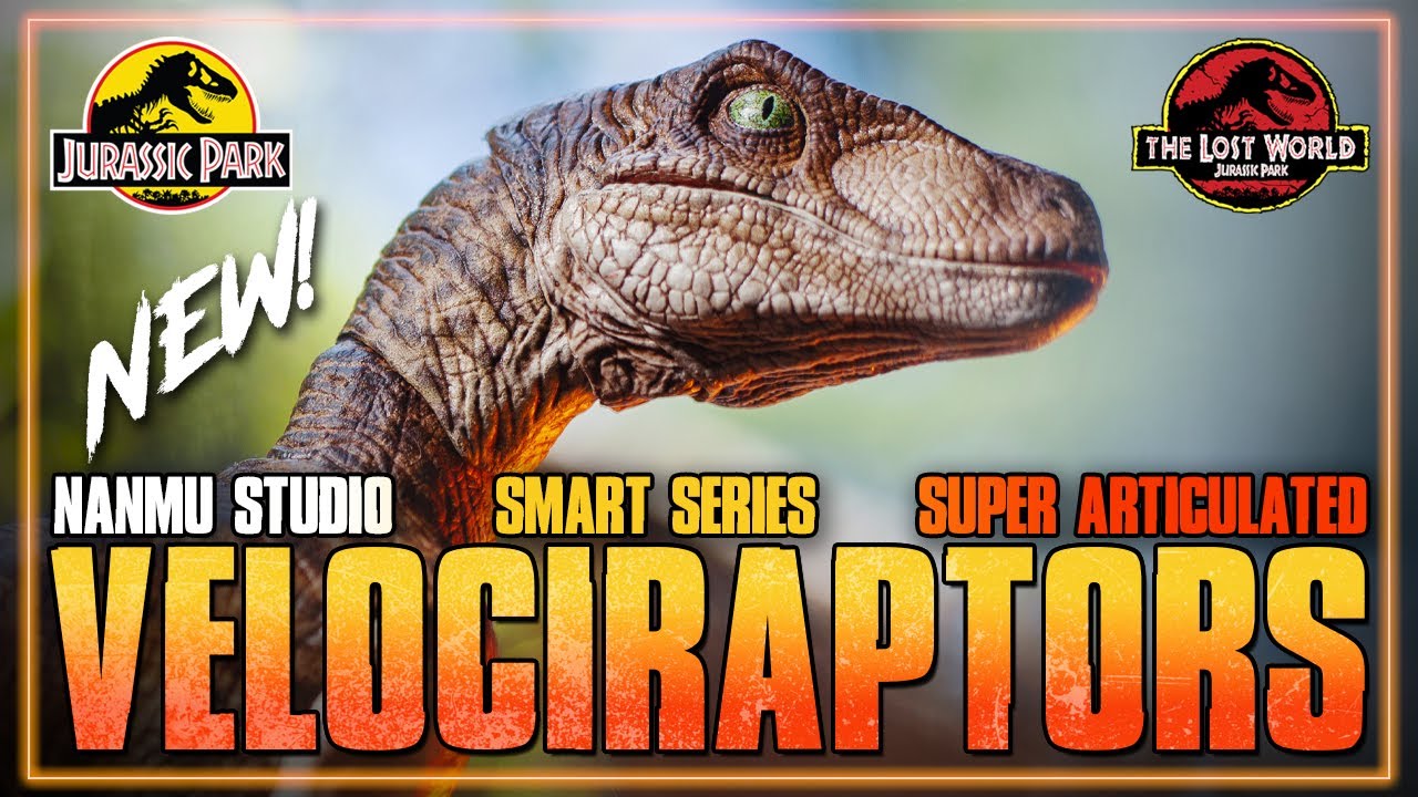 Are These the BEST Jurassic Park Raptors You Can Buy? Nanmu Shadow & Tiger Blade Raptor Review