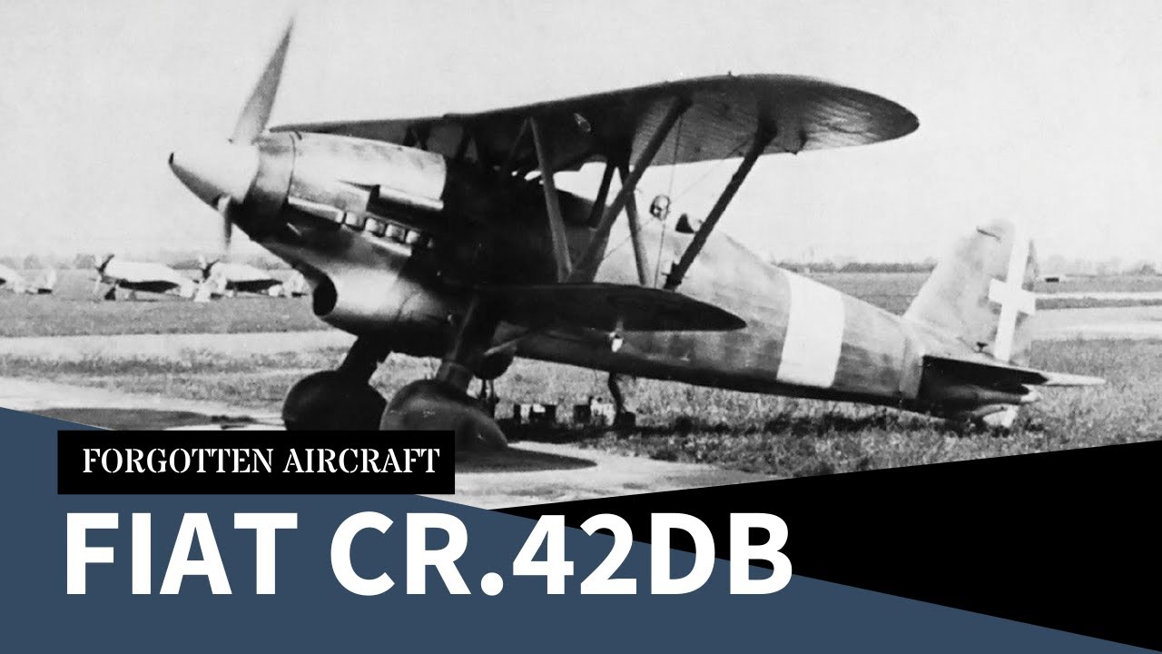 FIAT CR.42DB – вершина биплана