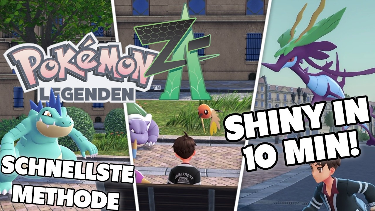 ✨ Schnellste & Einfachste SHINY-Methode JEMALS! - SO BEKOMMST DU SHINY-POKÉMON in LEGENDEN: Z-A ✨