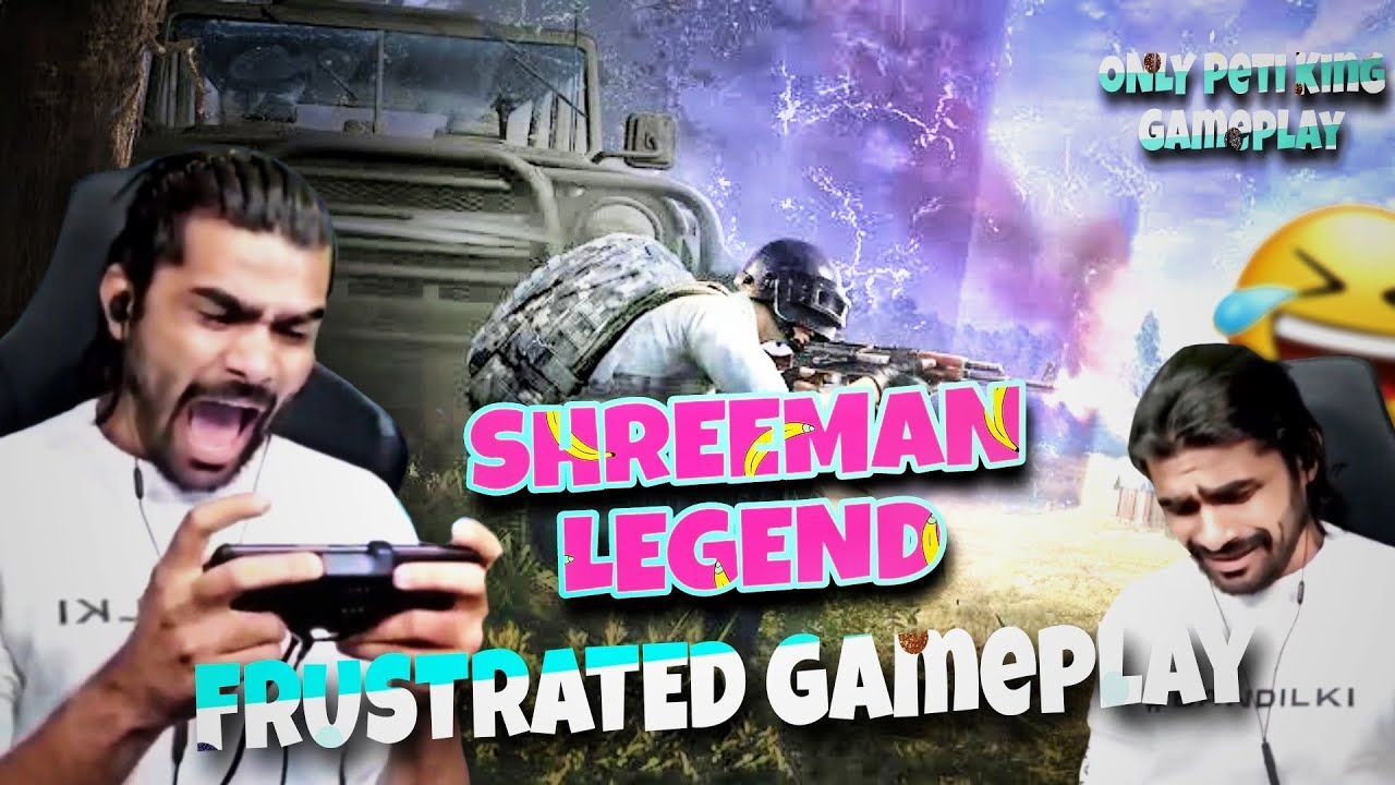 Shreeman Legend Frustration Gameplay In Sanhok | BGMI | Peti King
