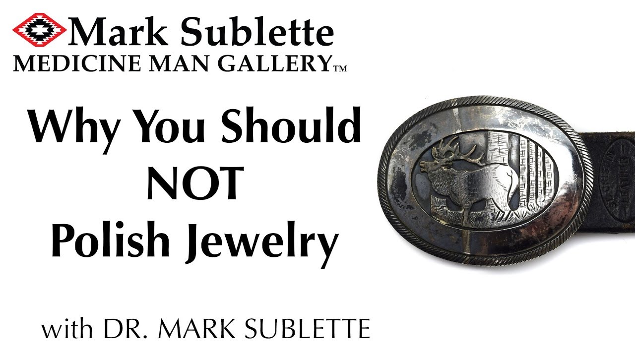 When NOT to Polish your Native American Jewelry