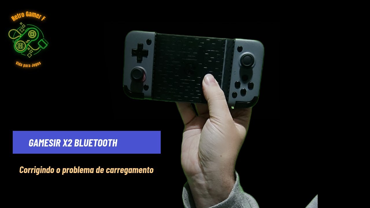 Corrigindo o problema de carregamento (GAMESIR X2 BLUETOOTH)