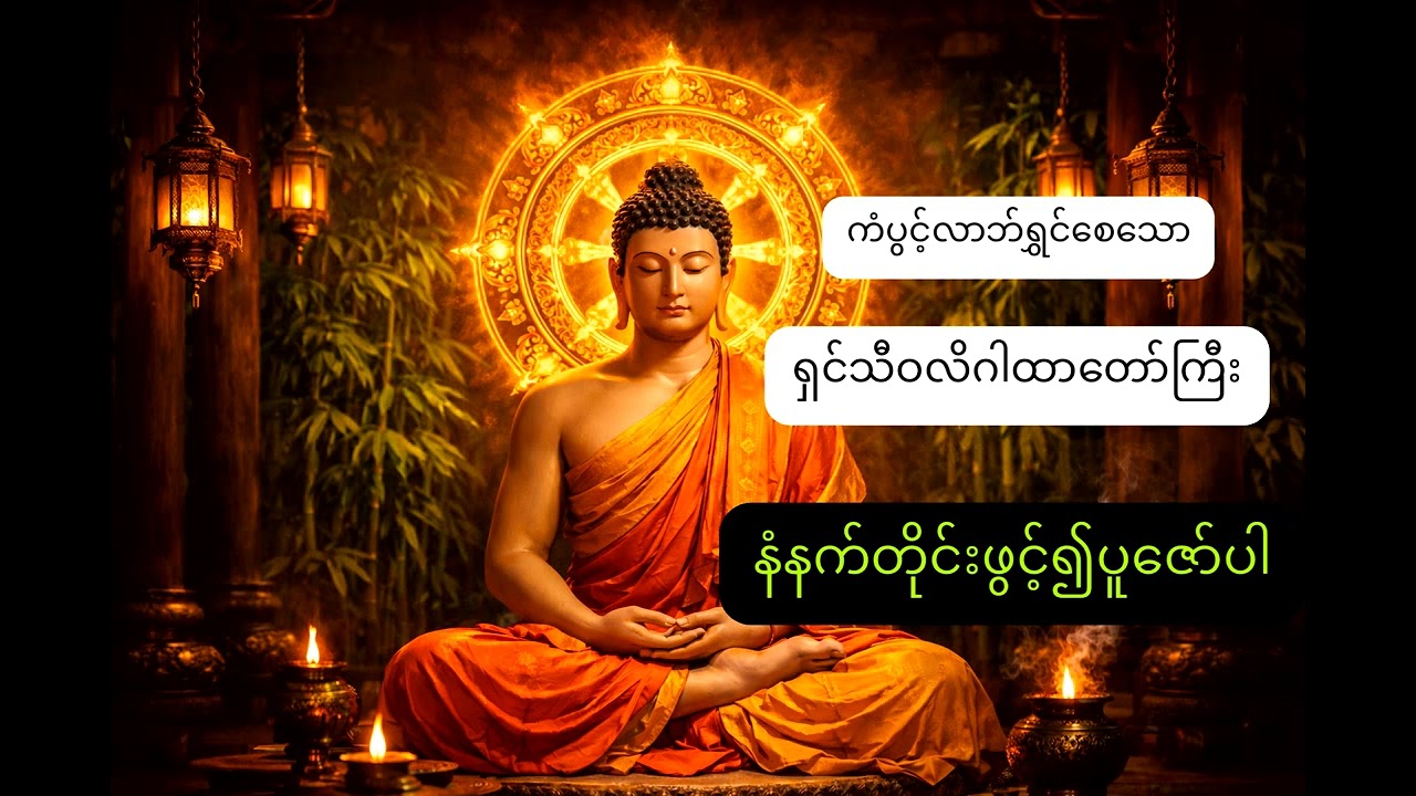 #ကံပွင့်လာဘ်ရွှင်စေသော ရှင်သီဝလိဂါထာတော်ကြီး#🙏🙏🙏🙏🙏🙏