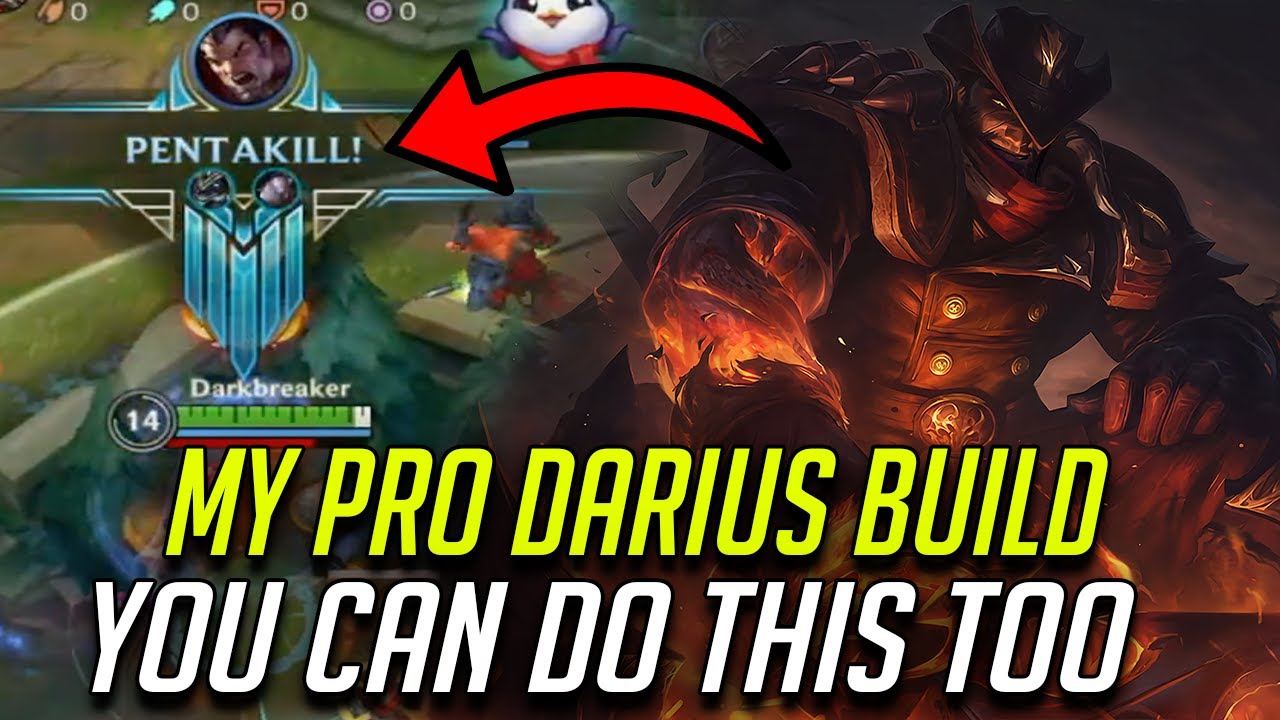 YOU CAN GET PENTA KILLS ON DARIUS TOO WHEN YOU USE MY BROKEN BUILD