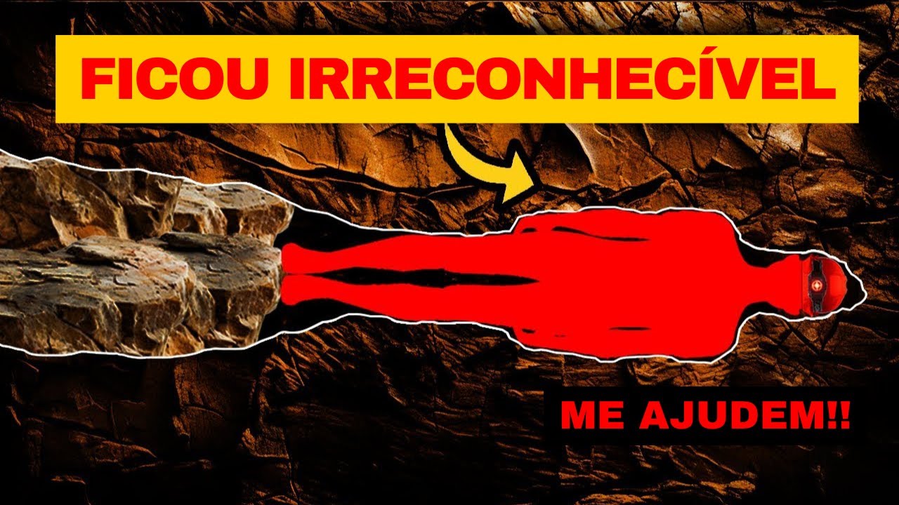[SEM VOLTA] Ele Ficou Preso e Irreconhec&iacute;vel: O Caso Mais Assustador de uma Caverna