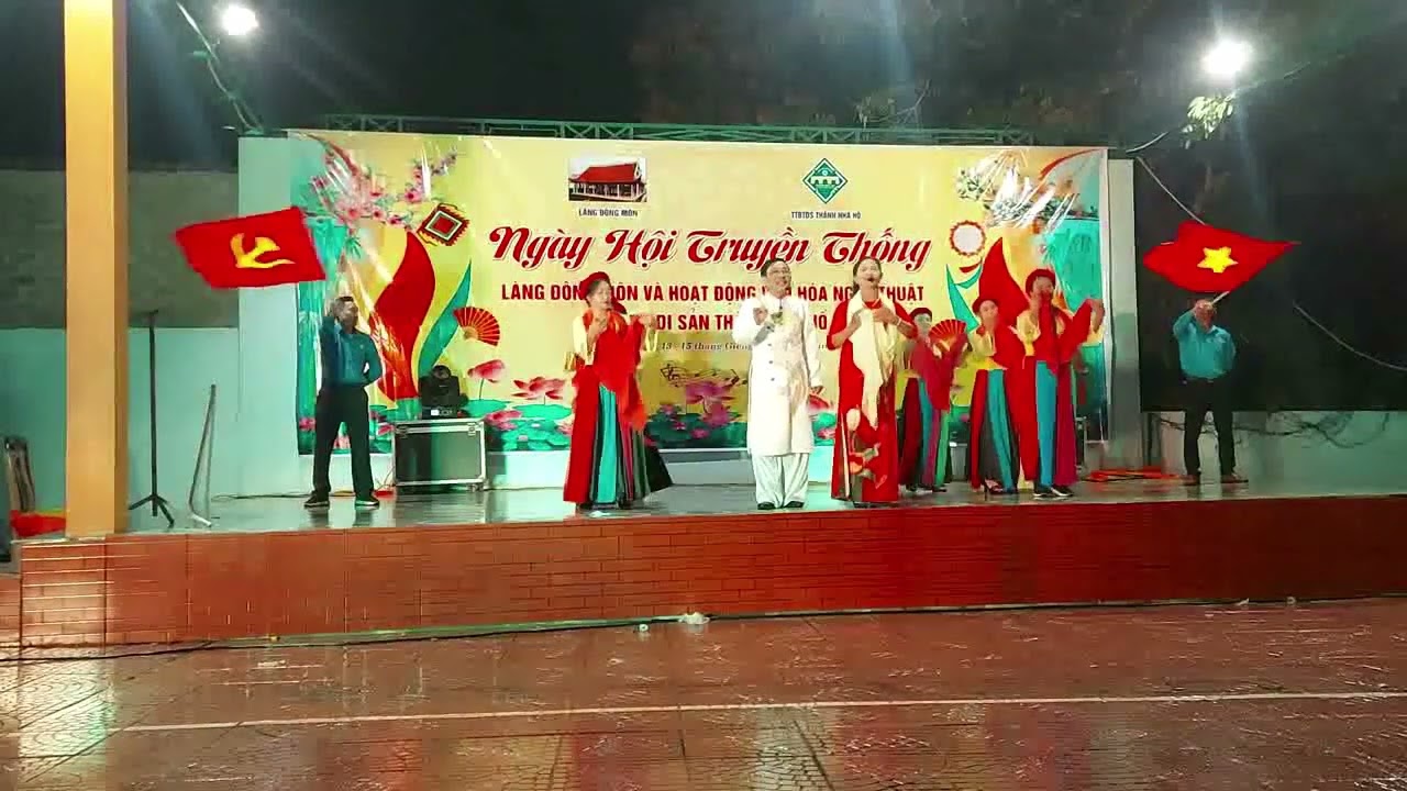 Mừng Xuân có Đảng Quang vinh - Vũ Nguyện & Thu Nguyệt cùng CLB Hát Dân ca & Chèo Đông Môn