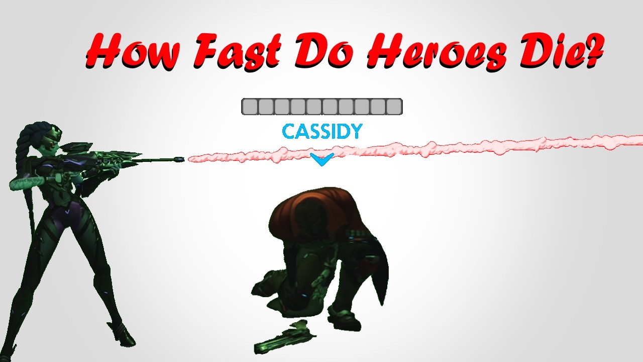 How Fast Do Heroes Die in Overwatch?