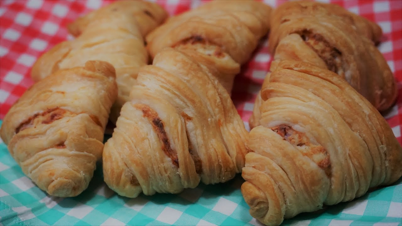 SFOGLIATELLE SALATE DI PASTA SFOGLIA - GiAlQuadrato