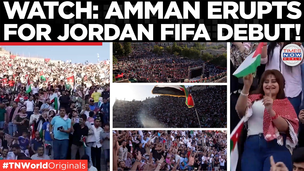 FIFA 2026: Jordan's First-Ever World Cup Debut Sparks Huge Celebrations in Amman | Times Now World