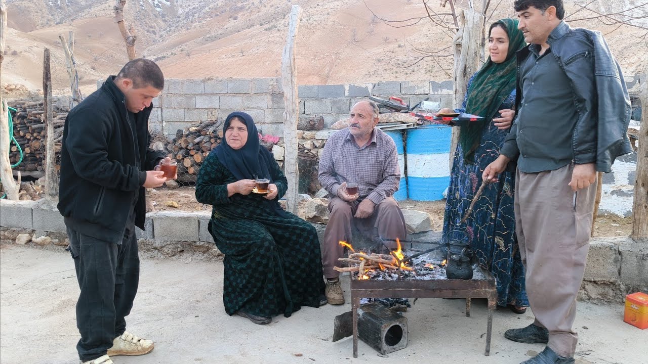 Designing a bathroom plan that suits the lifestyle of the Rahimeh nomadic family
