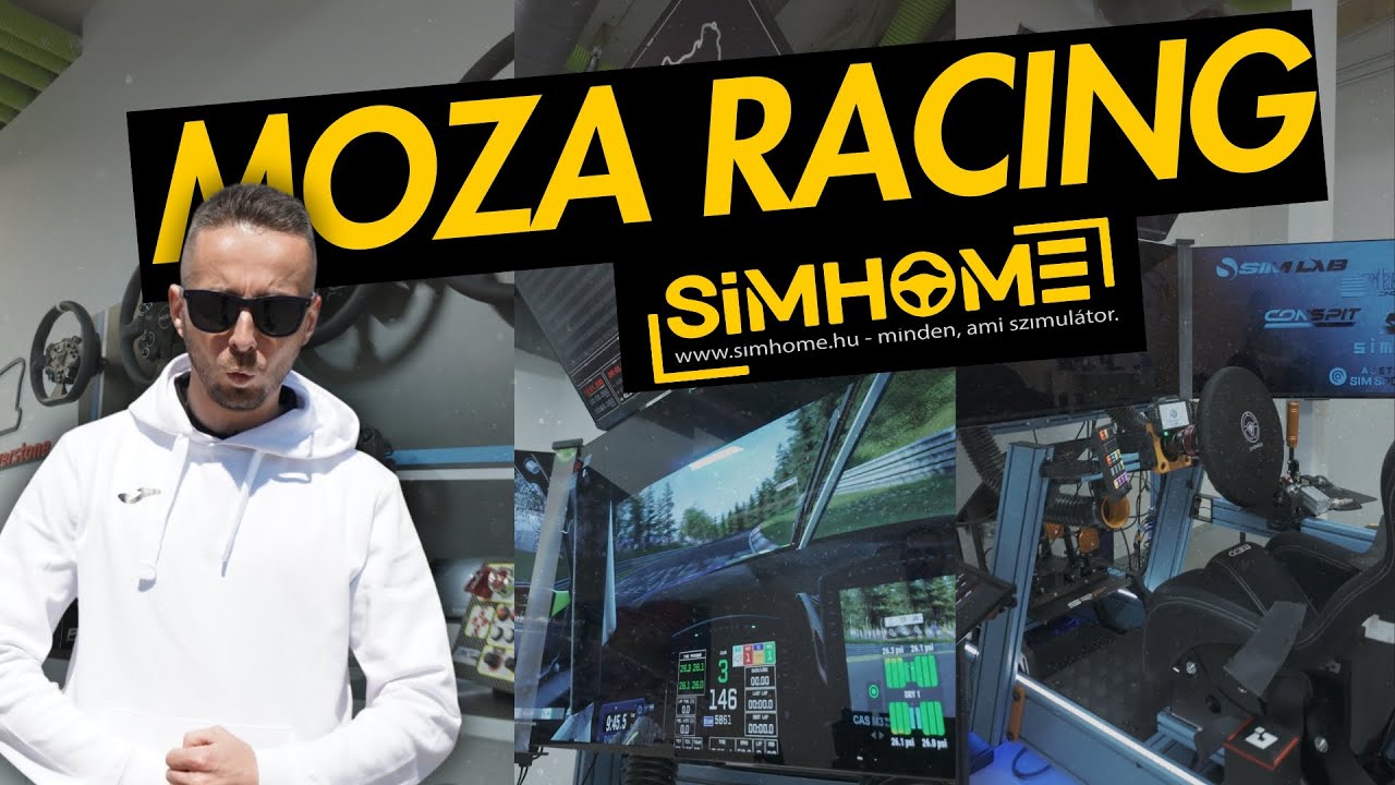 Ennél olcsóbban nem tudsz versenyezni! - Moza Racing szimulátor teszt