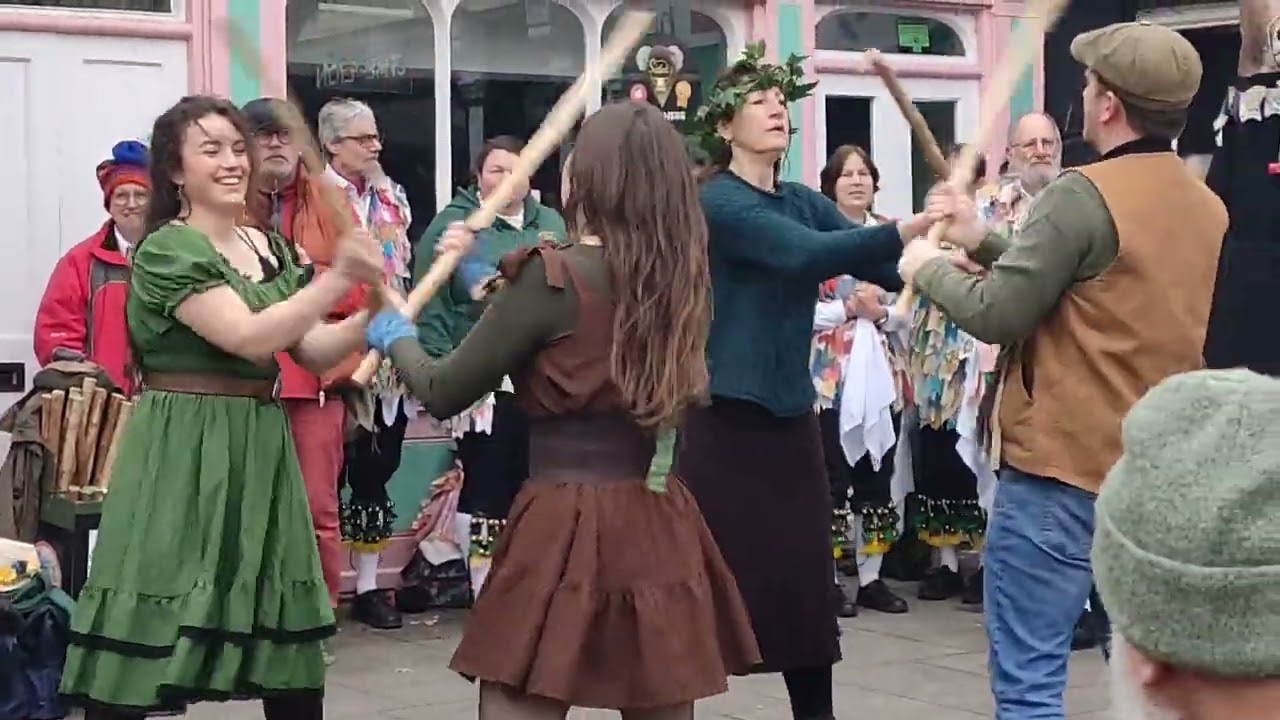 Gidderskins Morris at Chepstow Wassail 2024