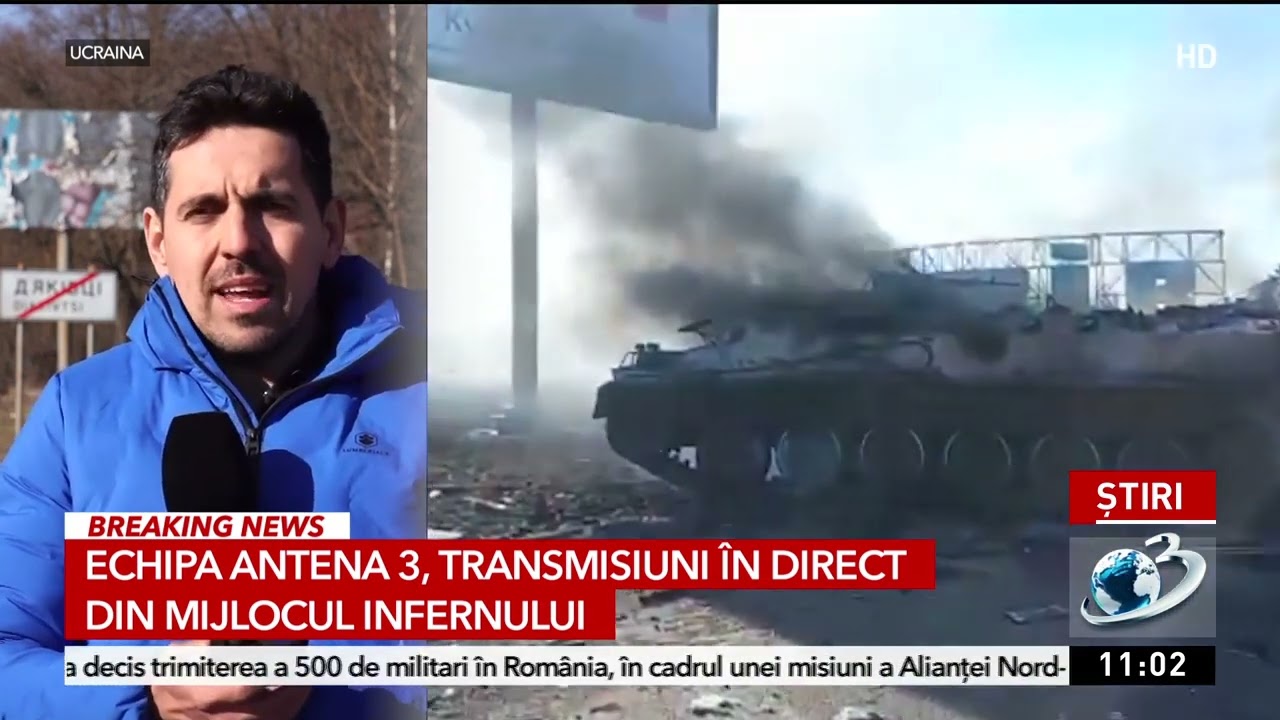 Echipa Antena 3, transmisiuni &icirc;n direct din mijlocul infernului