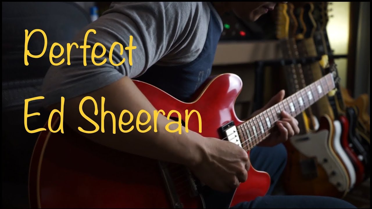 Ed Sheeran Perfect  - Electric guitar cover by Vinai T