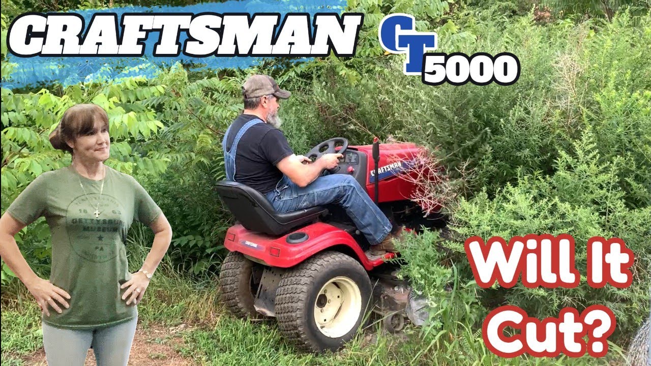 Will it cut? Craftsman Gt5000 Deck Repair