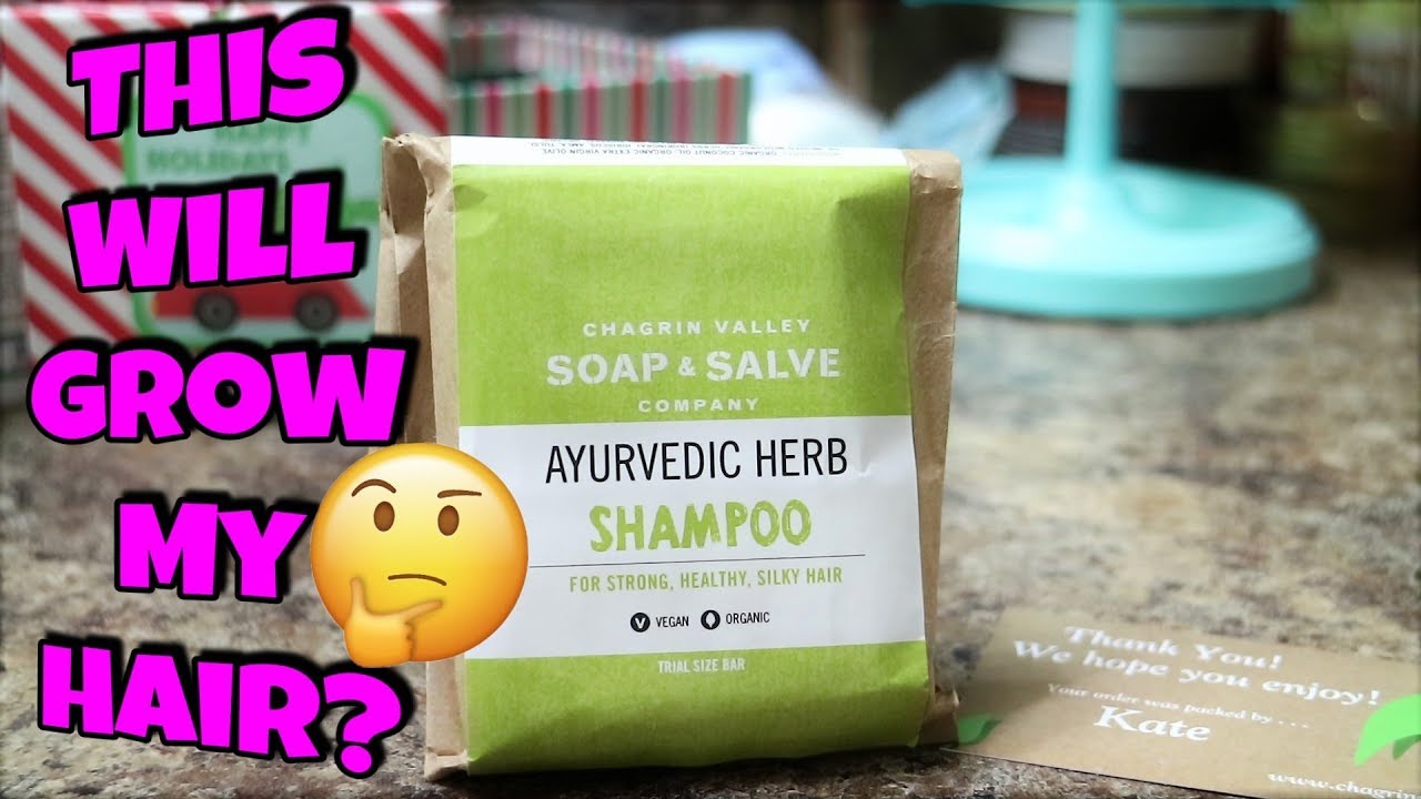 Ultimate Growth Shampoo Bar | How To Use a Shampoo Bar On Natural Hair | Chagrin Valley Soap
