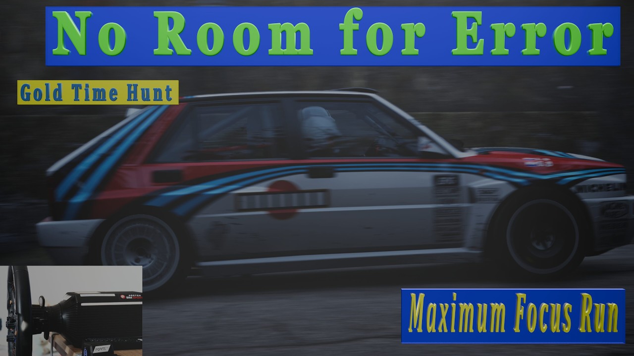 Monaco Rally Madness with the Lancia HF Integrale – Full Concentration Gold Time Push