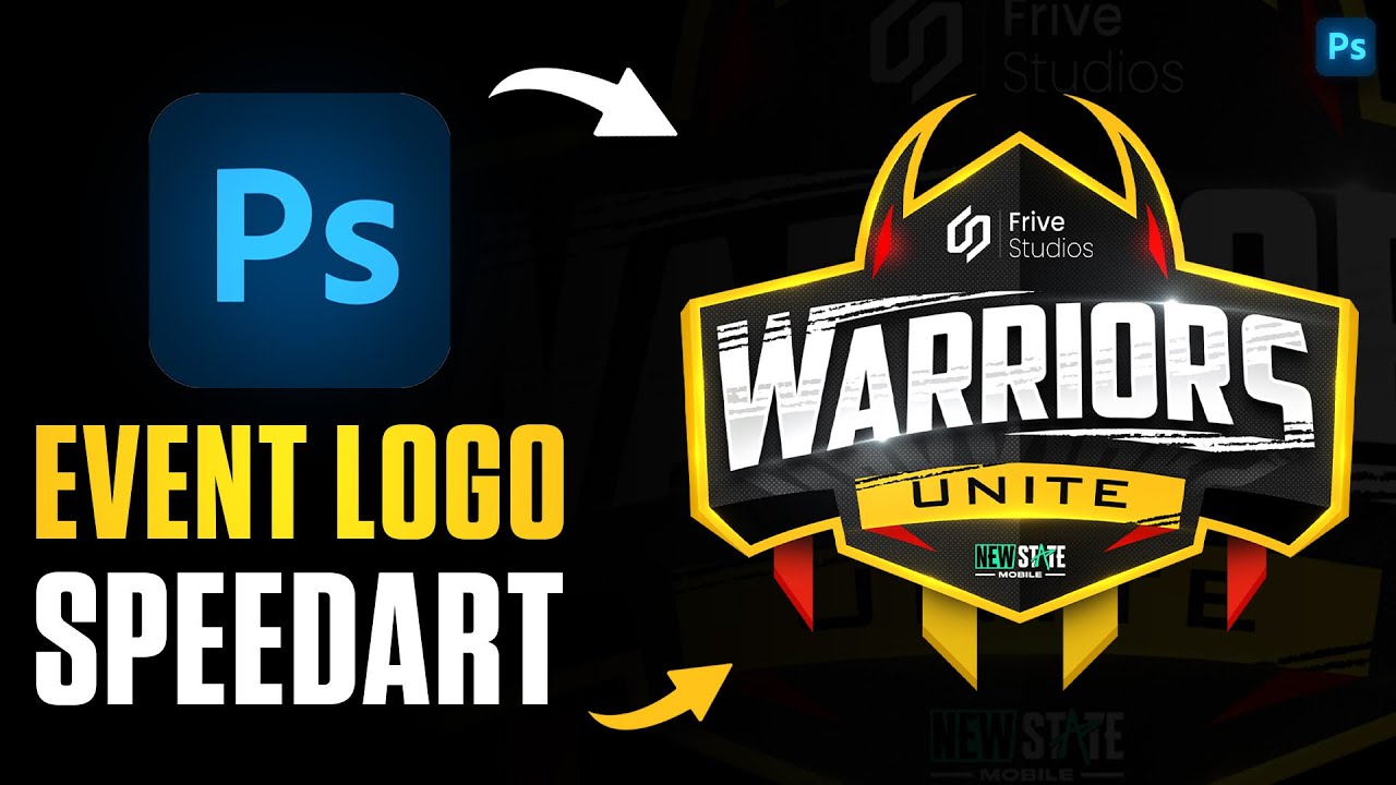 How to make event logo in photoshop - SpeedArt