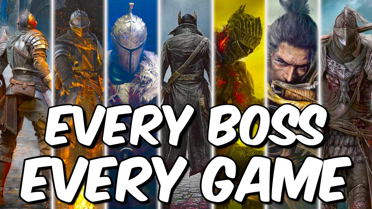 We Streamed Until We Beat Every Boss in Every Souls Game