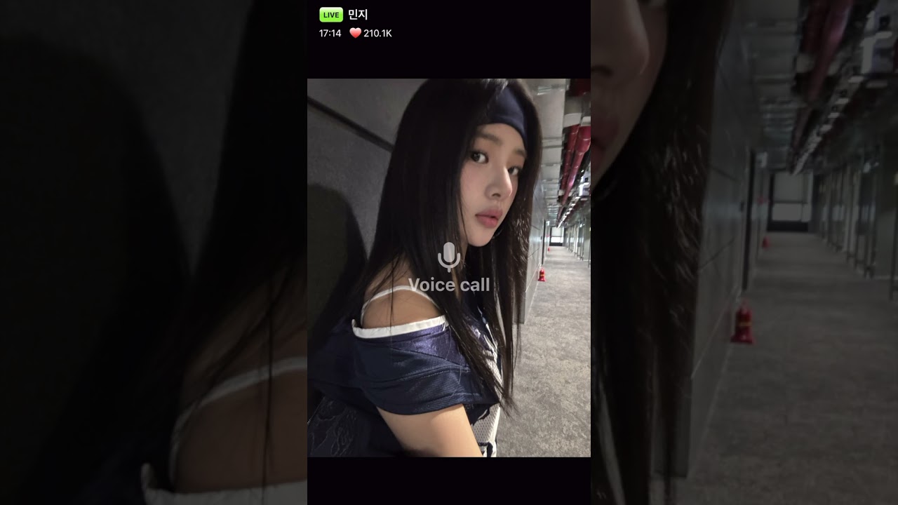 Minji NewJeans Phoning Live Voice Call 29092024