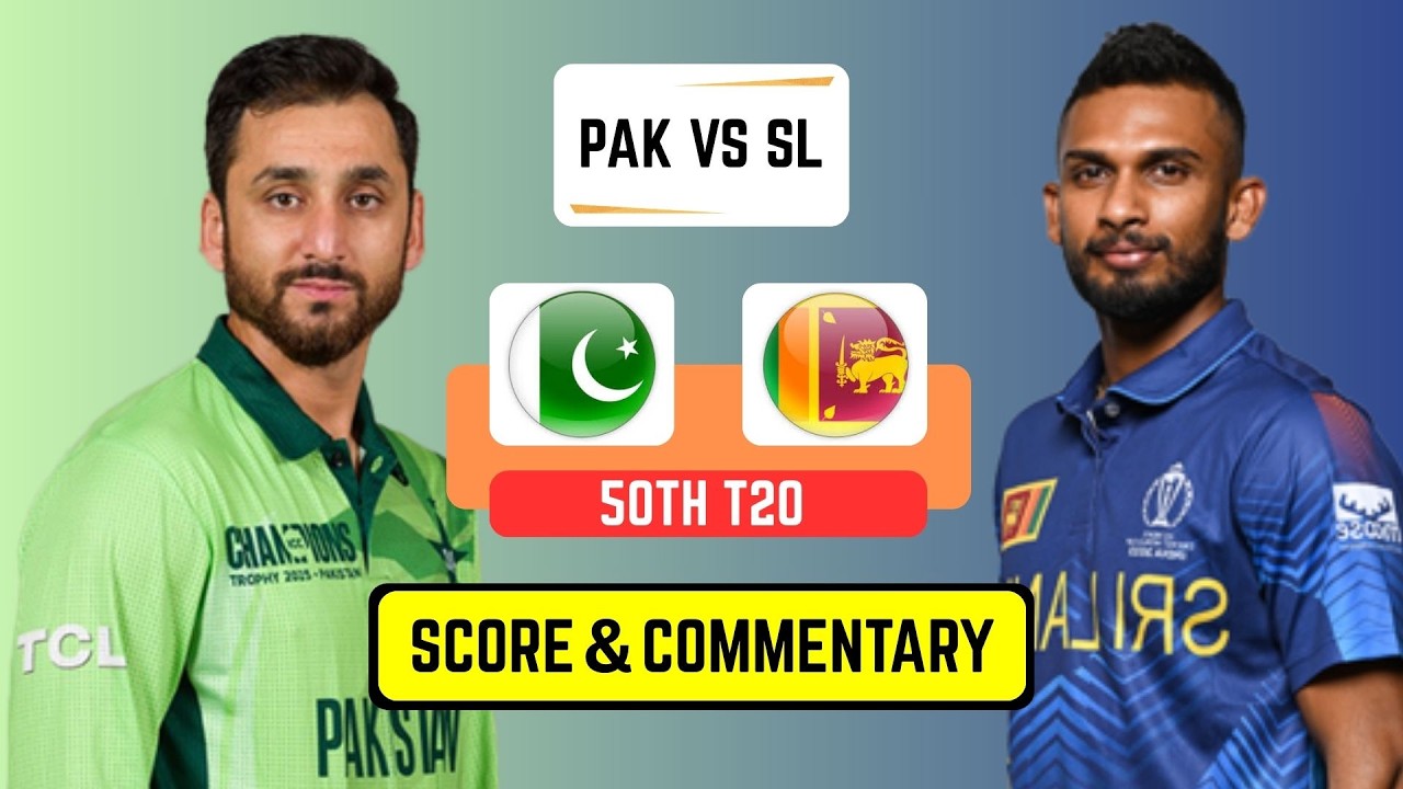 🔴 Live: Pakistan Vs Sri lanka Live Match Today | PAK vs SL Live Score & Commentary #PAKvsSL #Live