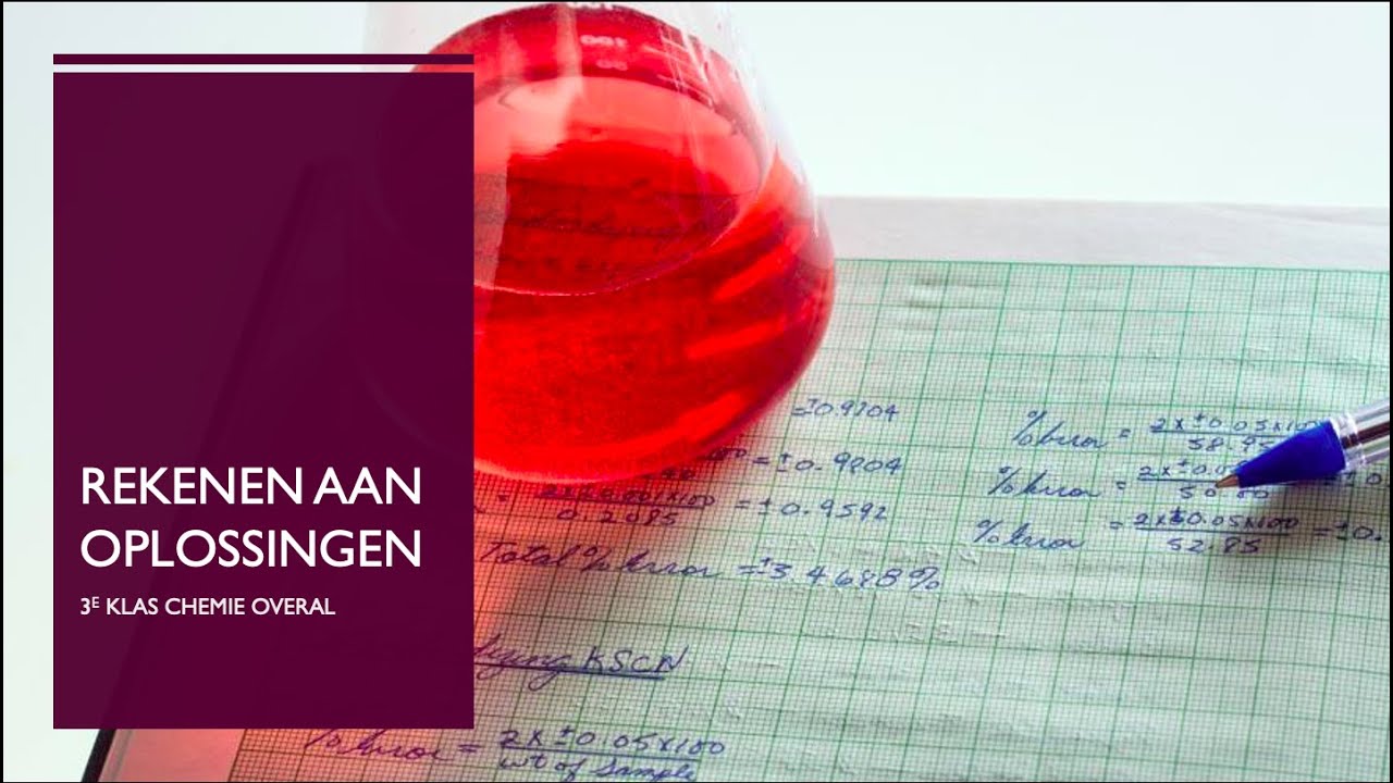 Rekenen aan oplossingen