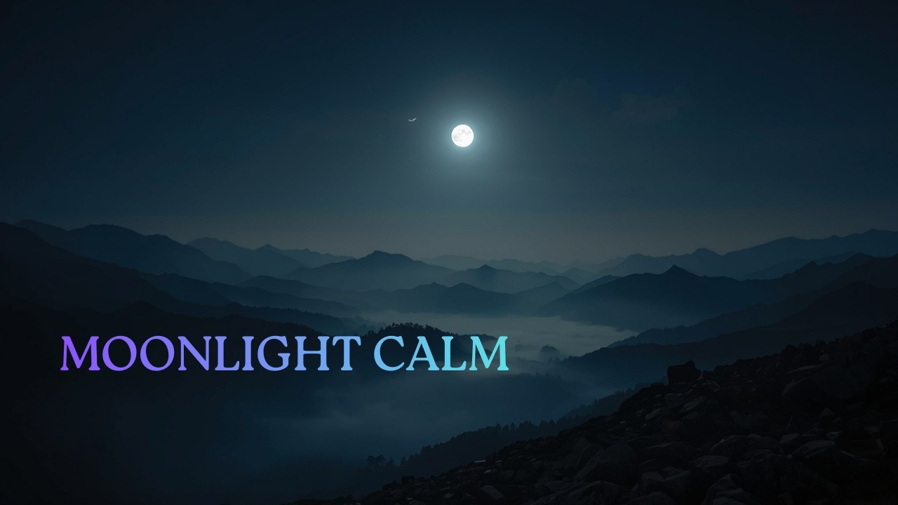Pan Flute Night Music 🌙 Moonlight Ambience for Stress Relief & Sleep