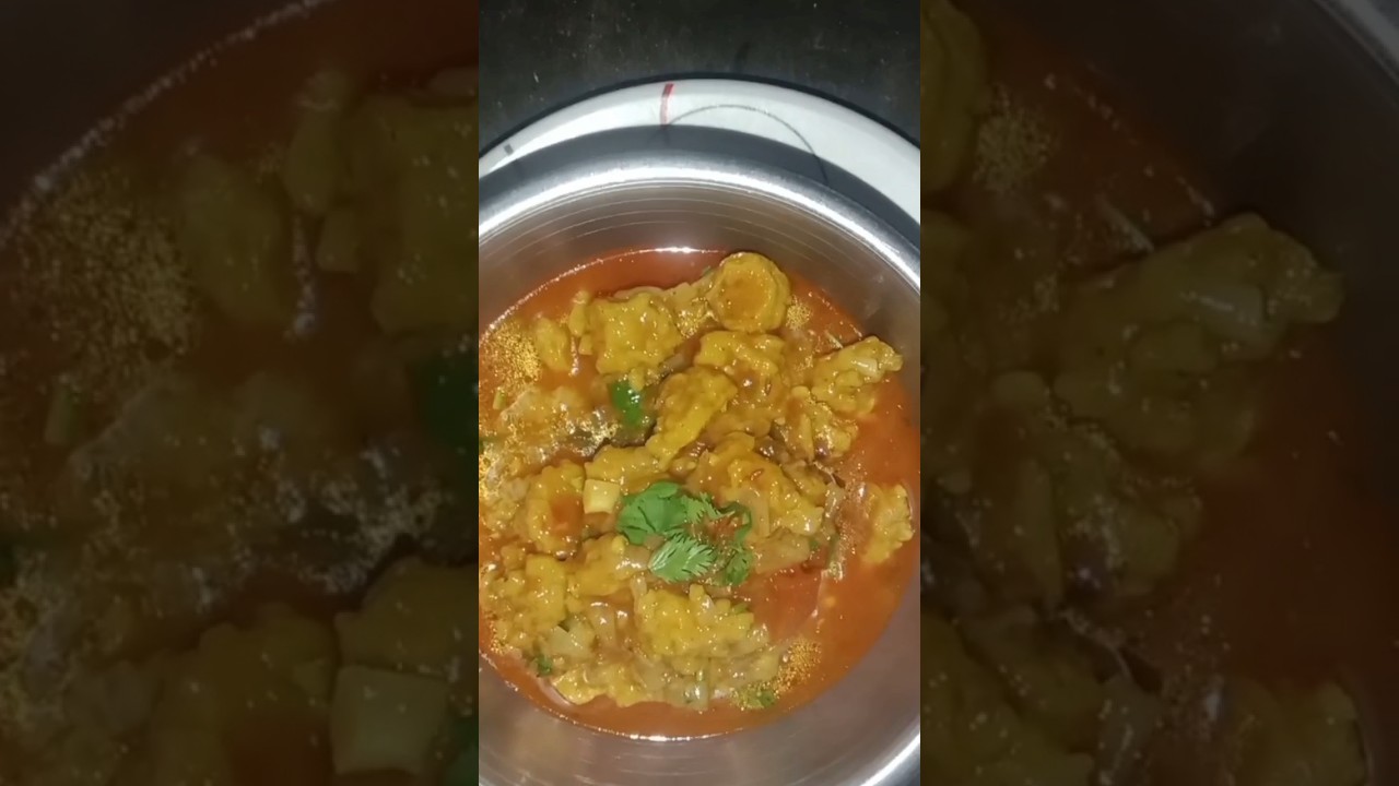 Mag Ni Dal Ni Vadi Nu Shaak #food #food #recipe #shorts