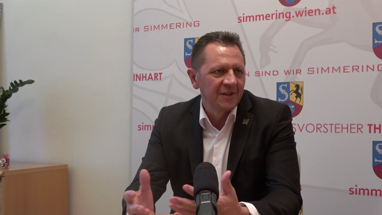 Neujahrsgespr&auml;che 2021 | Thomas Steinhart | Bezirksvorsteher Simmering