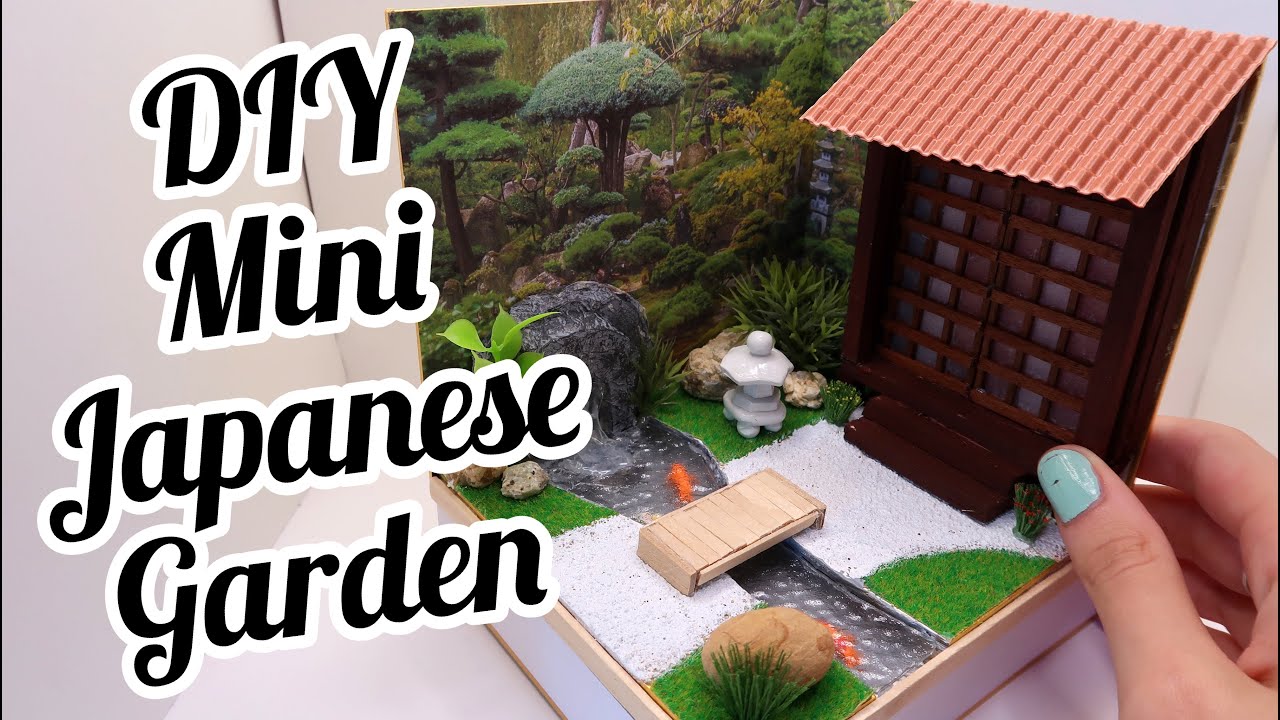 DIY mini Japanese garden | Speed build from scratch