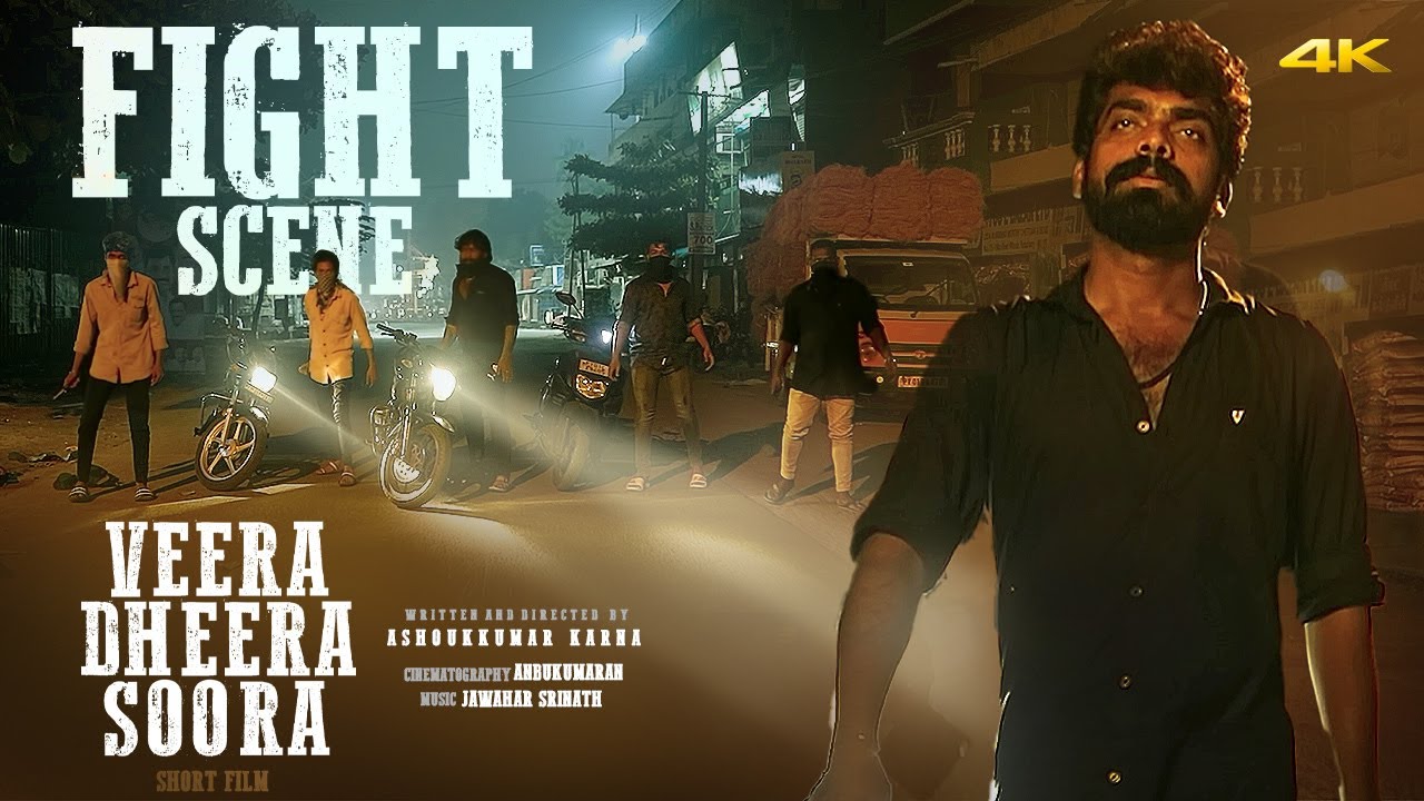 Veera Dheera Sooraa (2023)  -  Fight Scene  | Ashoukkumar Karna