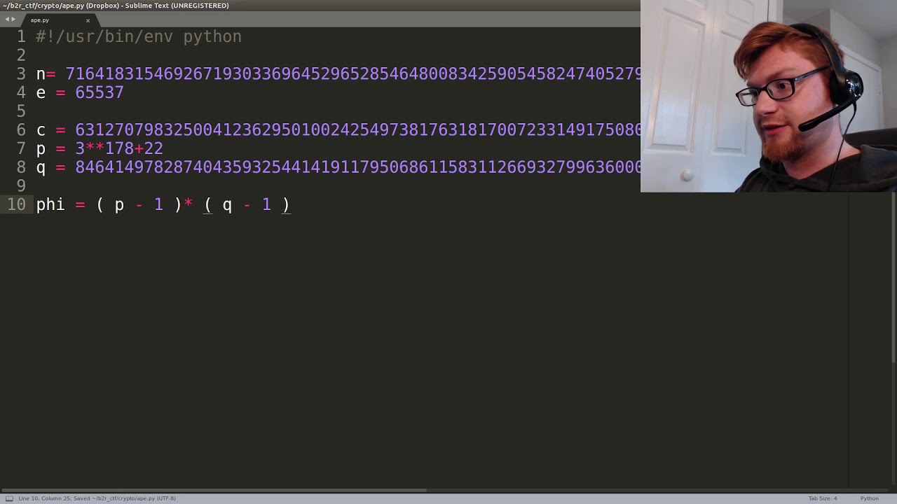 b00t2root CTF: cuz rsa is lub [RSA Cryptography]