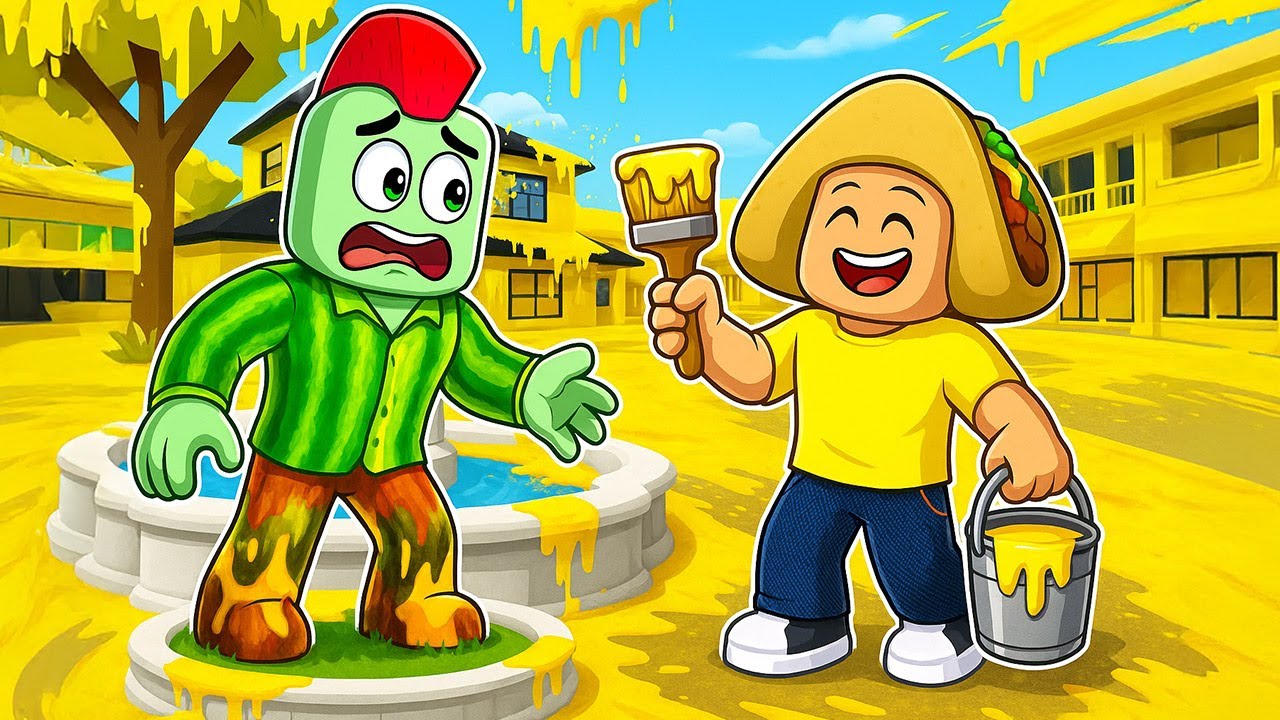 Job Mag Geel Niet Aanraken In Roblox, Want Anders...