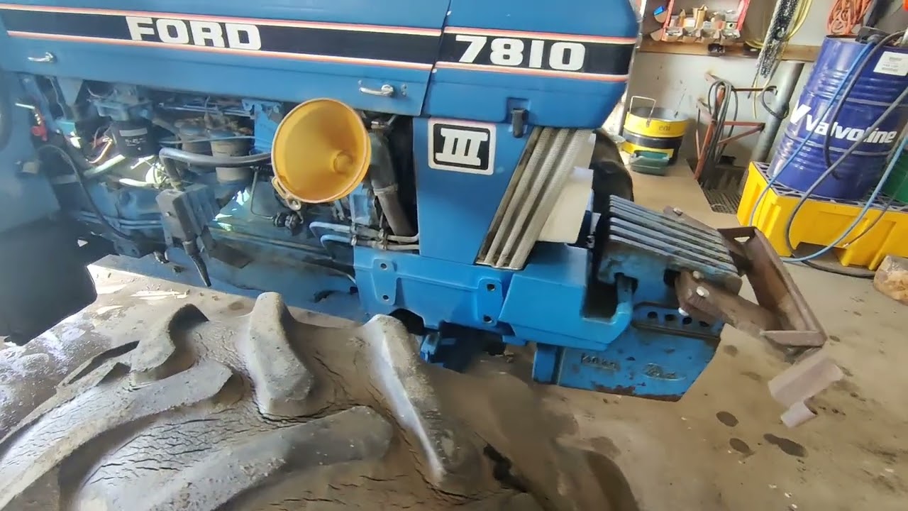 Ford 7810 maintenance PART ONE engine oil/filter, fuel filters