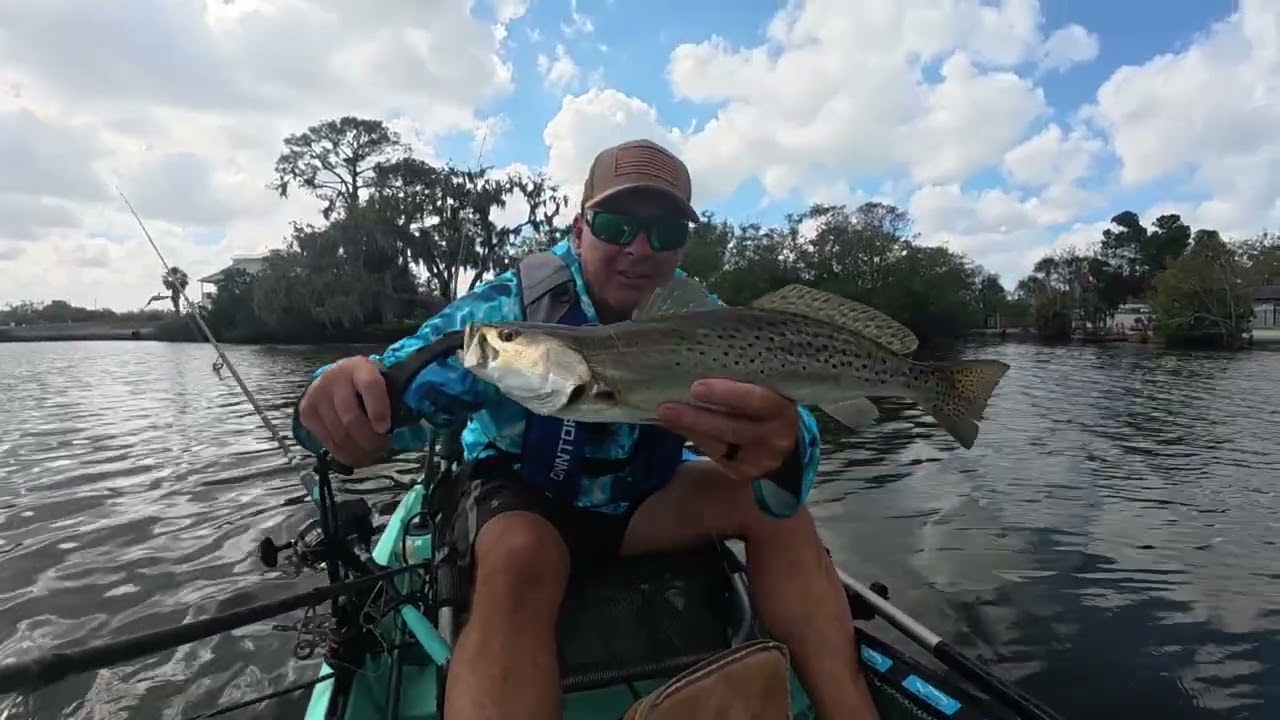 45 minutes of non stop bite on my 5 hours of fishing.  #inshore #kayakfishingtips #fish
